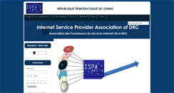 Desktop Screenshot of ispa-drc.cd